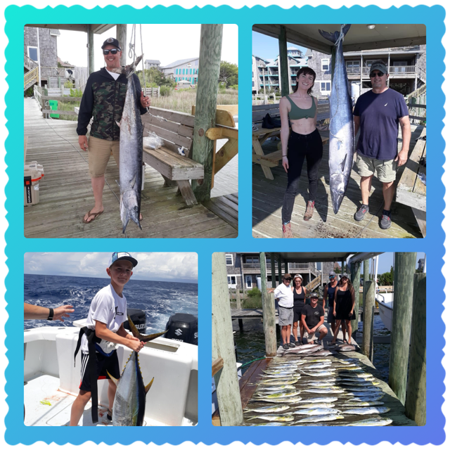 The fish are biting on the Outer Banks